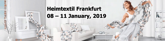 Heimtextil Frankfurt 08 – 11 January, 2019